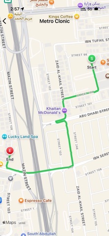 Map Route Recorder screenshot