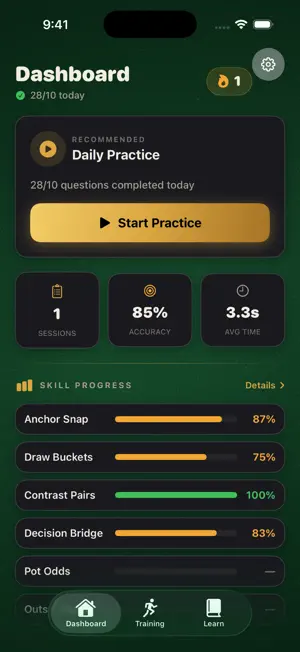 PokerProTrainer screenshot 3