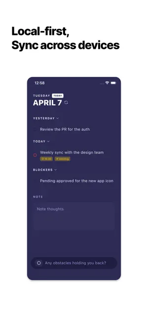 Capio: Work Log & Planner screenshot 3
