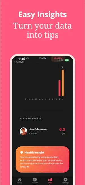 Ember - Sex tracking app screenshot 4