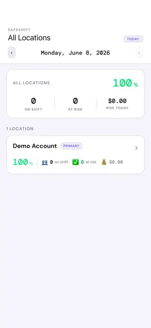 SafeShift screenshot 1