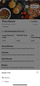 Pizza Square screenshot #4 for iPhone