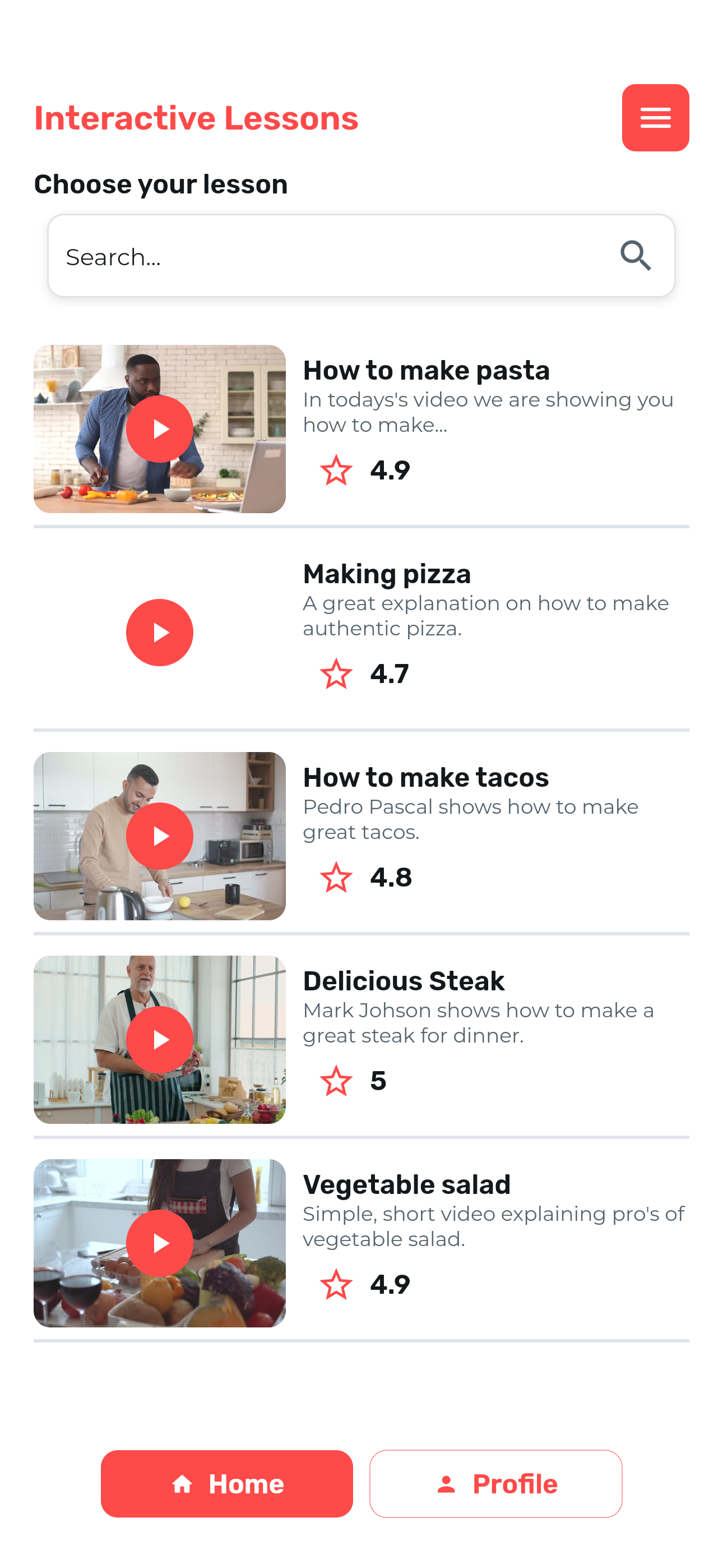 MyCulinaryExplorer