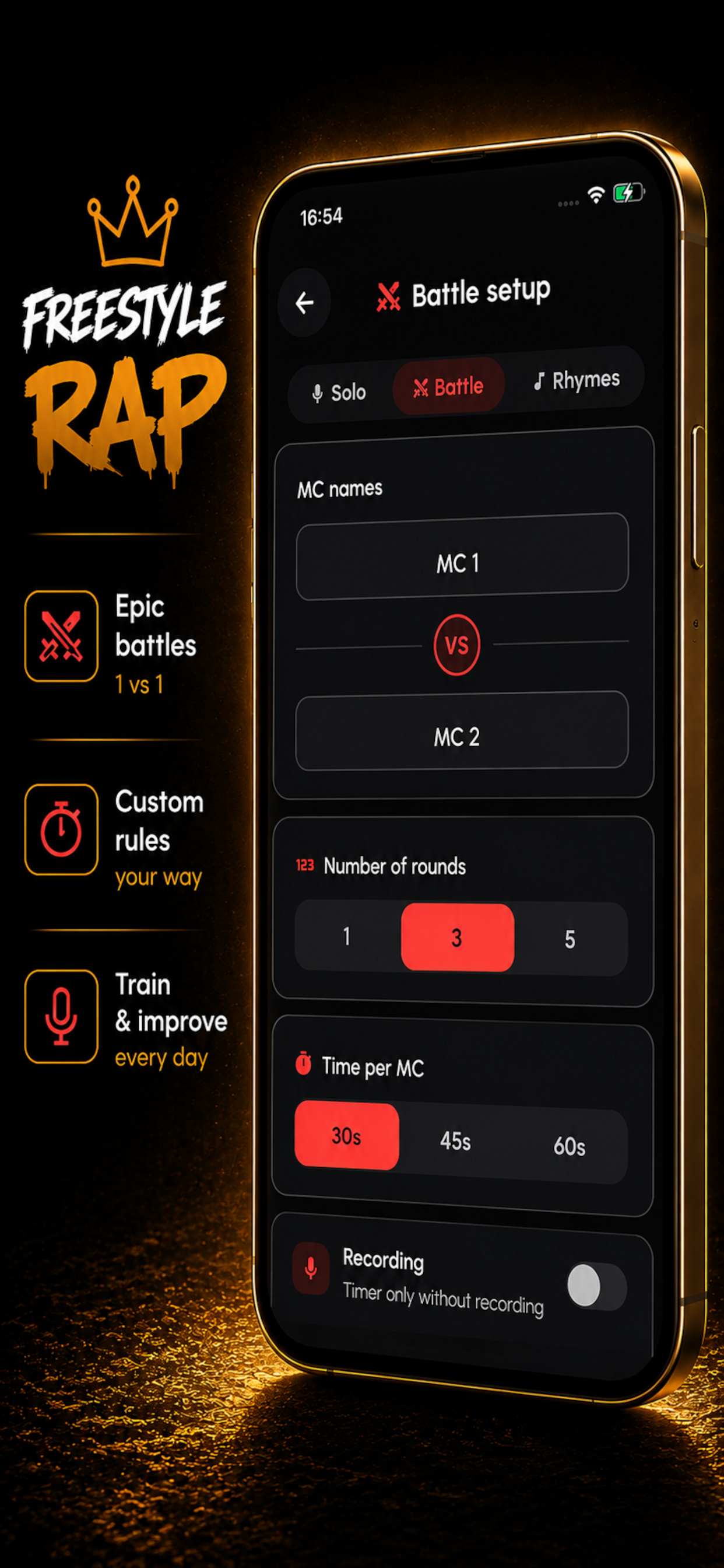 Freestyle Rap Topics screenshot 4