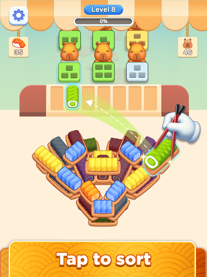 Sushi Jam Color Sort