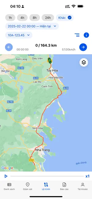 Giám sát xe GPS screenshot 4