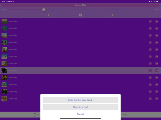Screenshot #6 pour MDrip - Convert Video To Audio