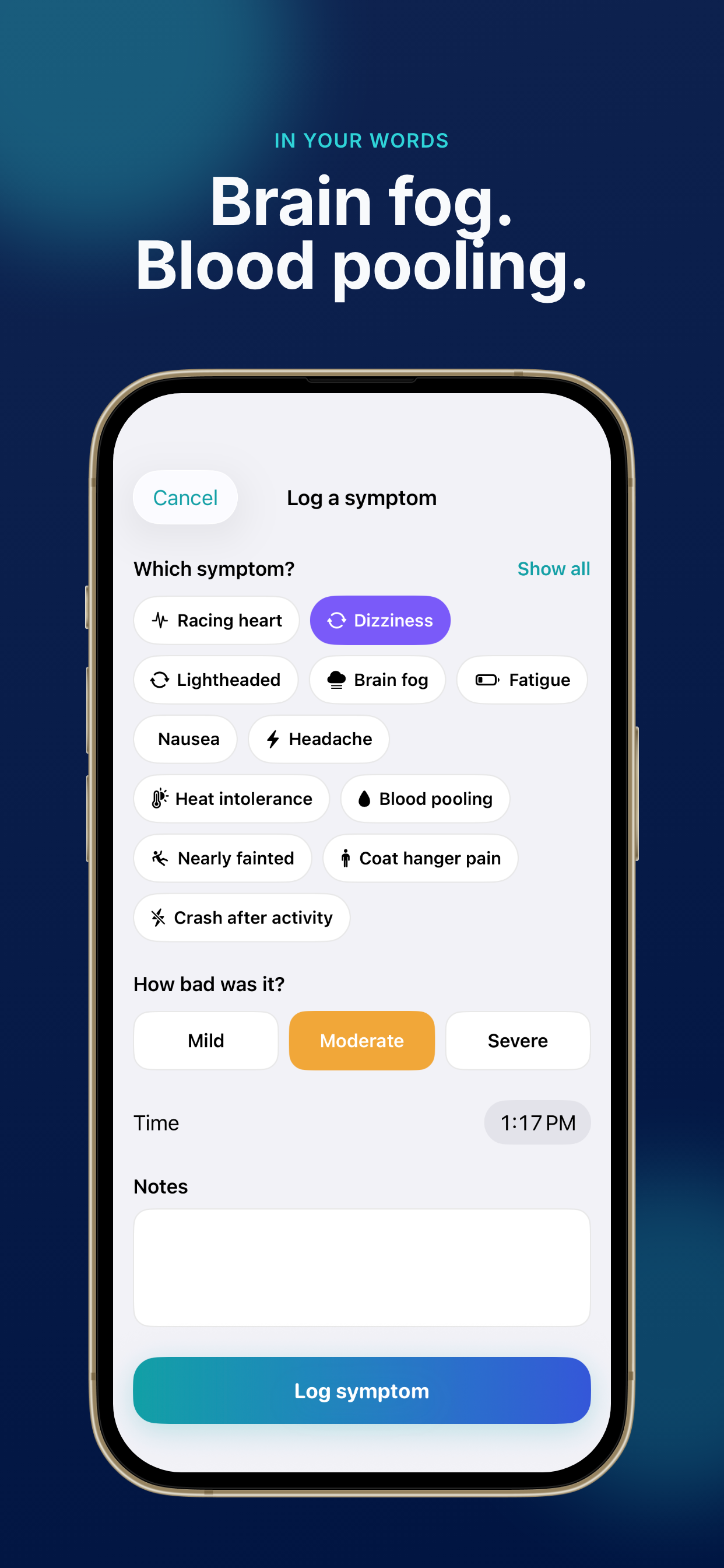 POTS & Dysautonomia: Ballast screenshot 4