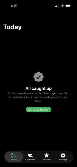Screenshot von Dexter Leaf Co: Plant Tracker auf dem iPhone 1