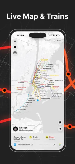 AP Transit - NYC Subway Map screenshot 1