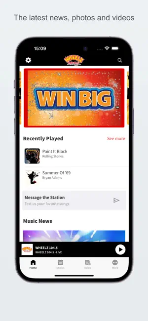 WHEELZ 104.5 screenshot 1