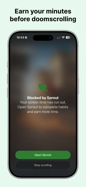 Sprout: Screen Time Habits screenshot 1
