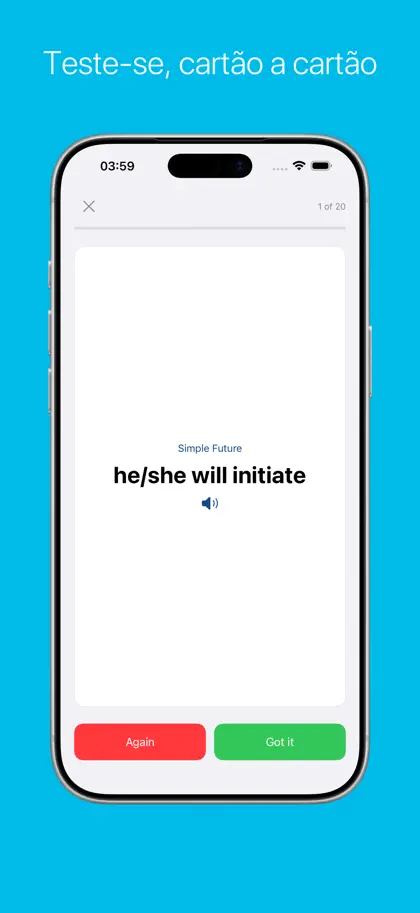 Screenshot 5 von 6 zu English Verb Conjugator Pro