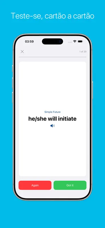 Verbos em inglês Pro screenshot 5 of 9