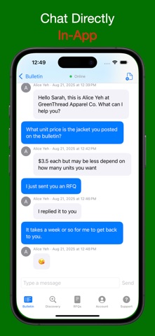 TradeBridge screenshot