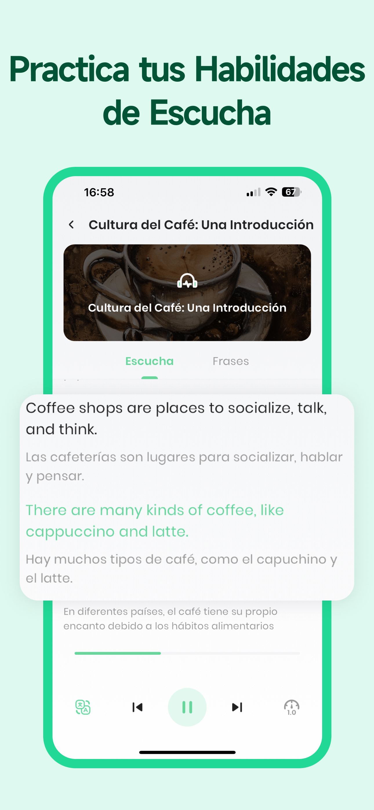 TalkOn IA： Hablar Inglés