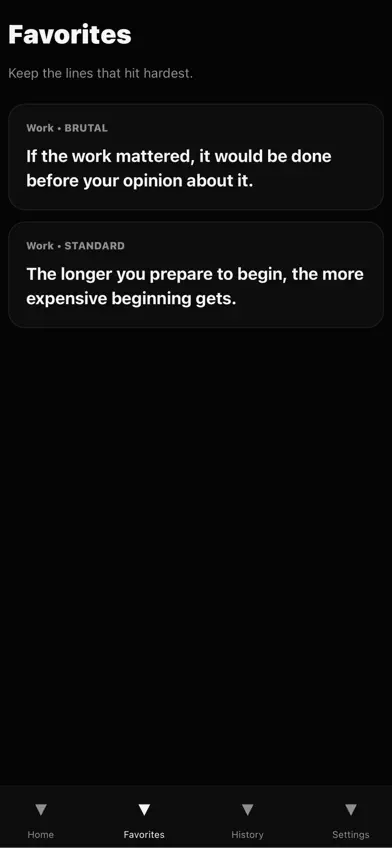 NO EXCUSES DAILY screenshot 2