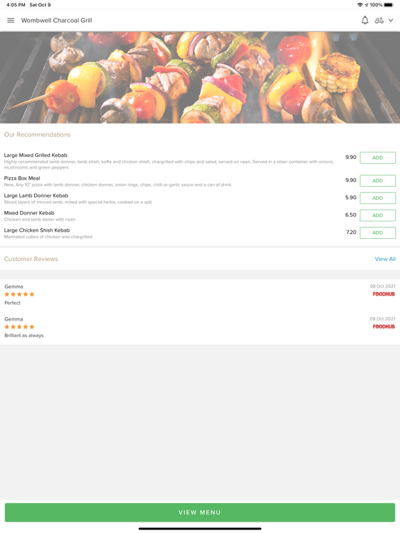 Screenshot #5 pour Wombwell Charcoal Grill,