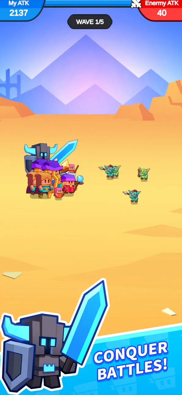 Coinpush Heroes Hack screenshot 6 - iOS game interface