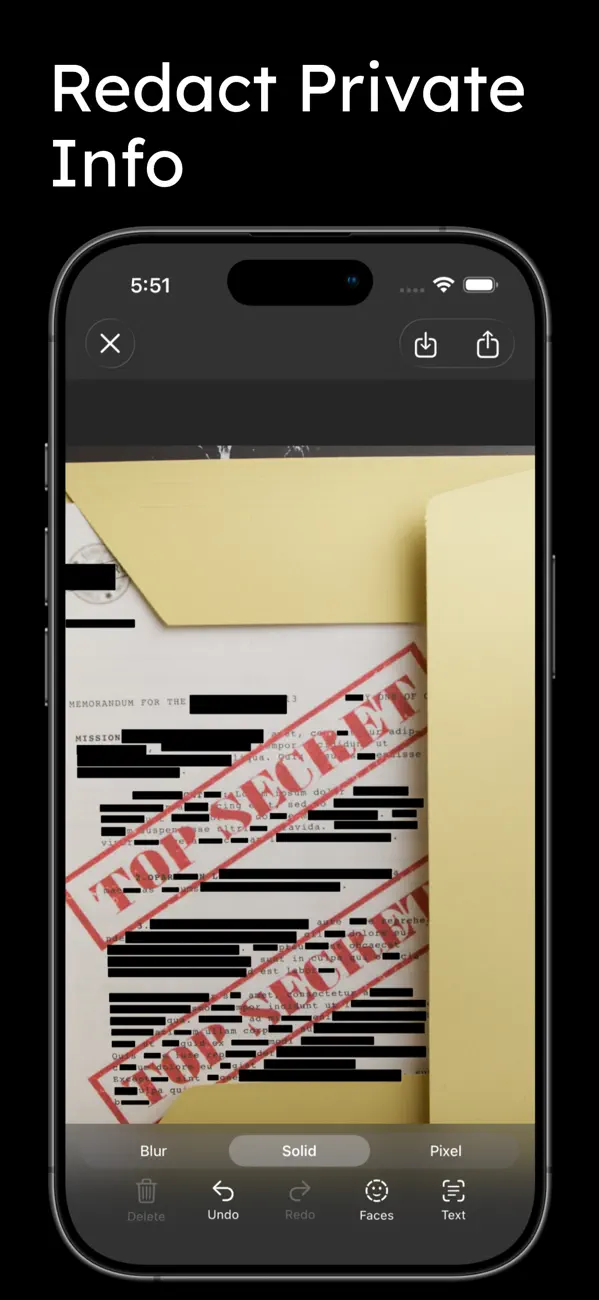 #2. Obscure - share safely (iOS) By: Swift Fox Software LLC