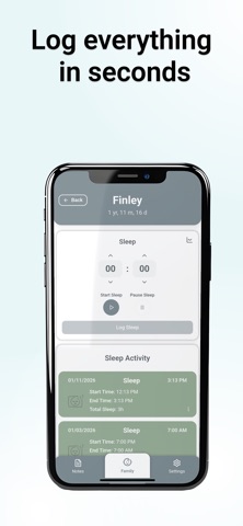 Binx: Baby Tracker & Sleep Screenshot 4 of 8
