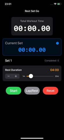RestSetGo screenshot