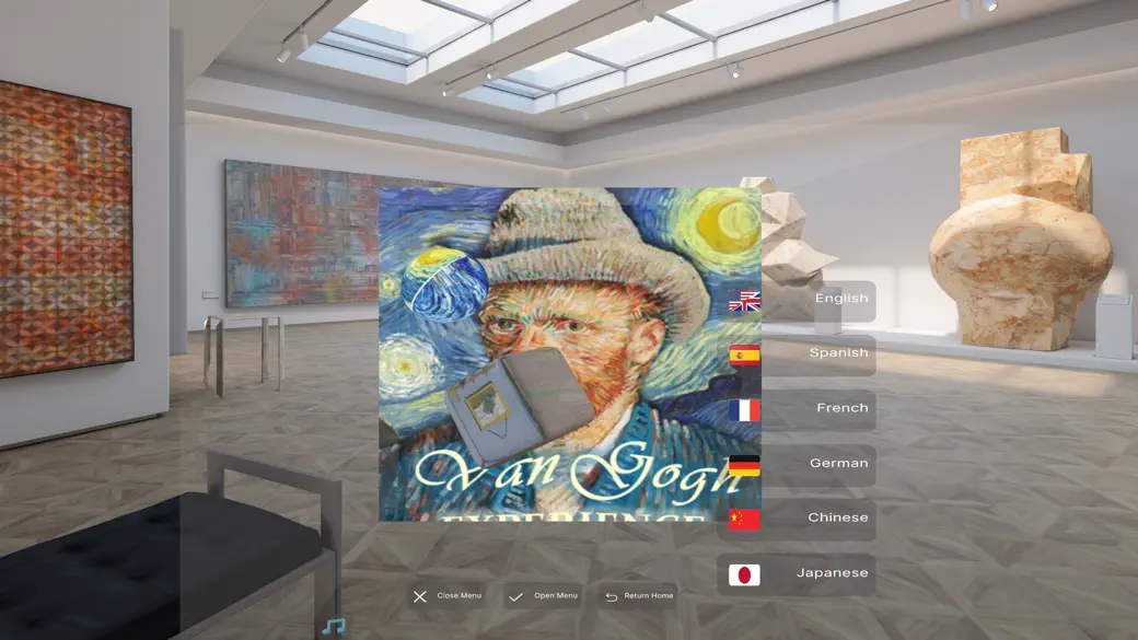Screenshot #1 pour Le Musée et Galerie Van Gogh