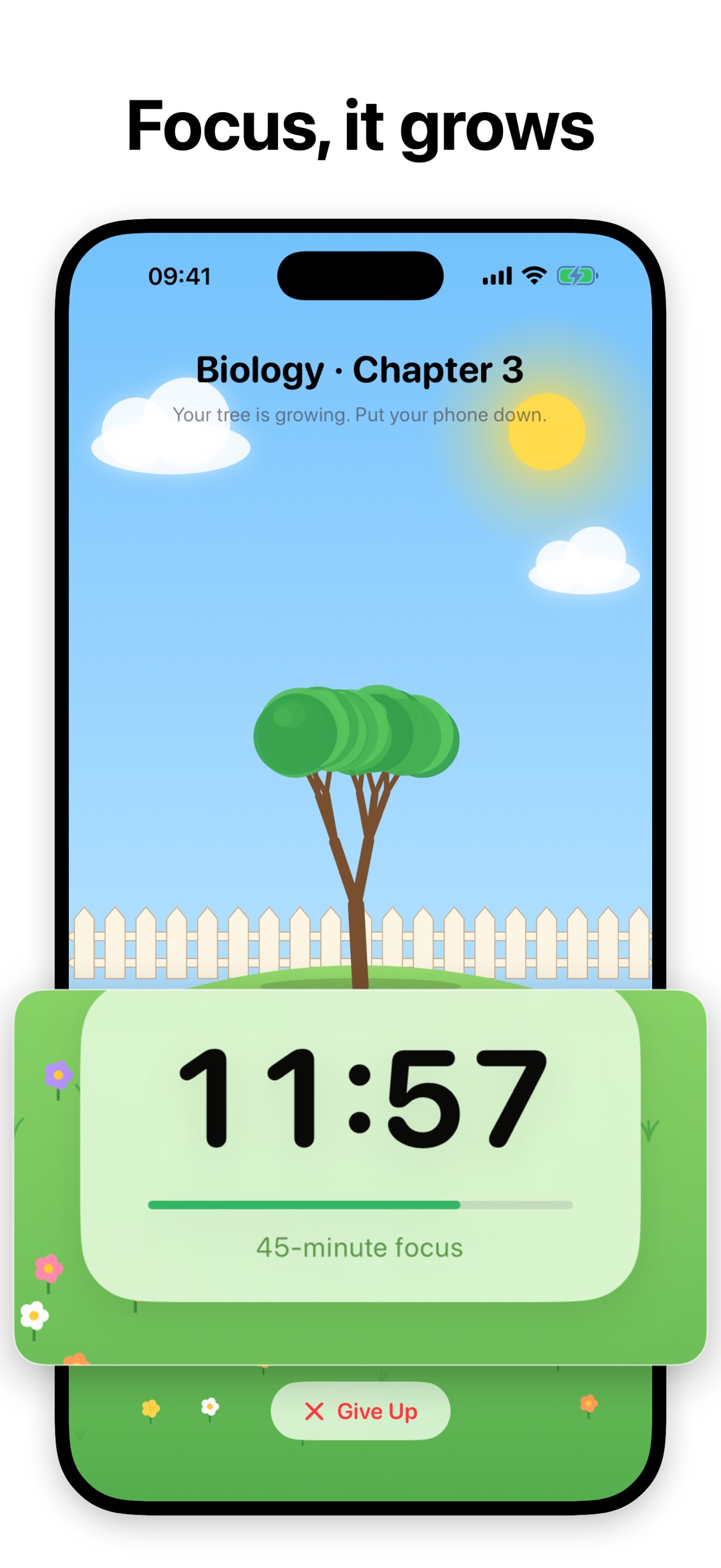 Screenshot 2 of Bloomodoro: Focus Garden