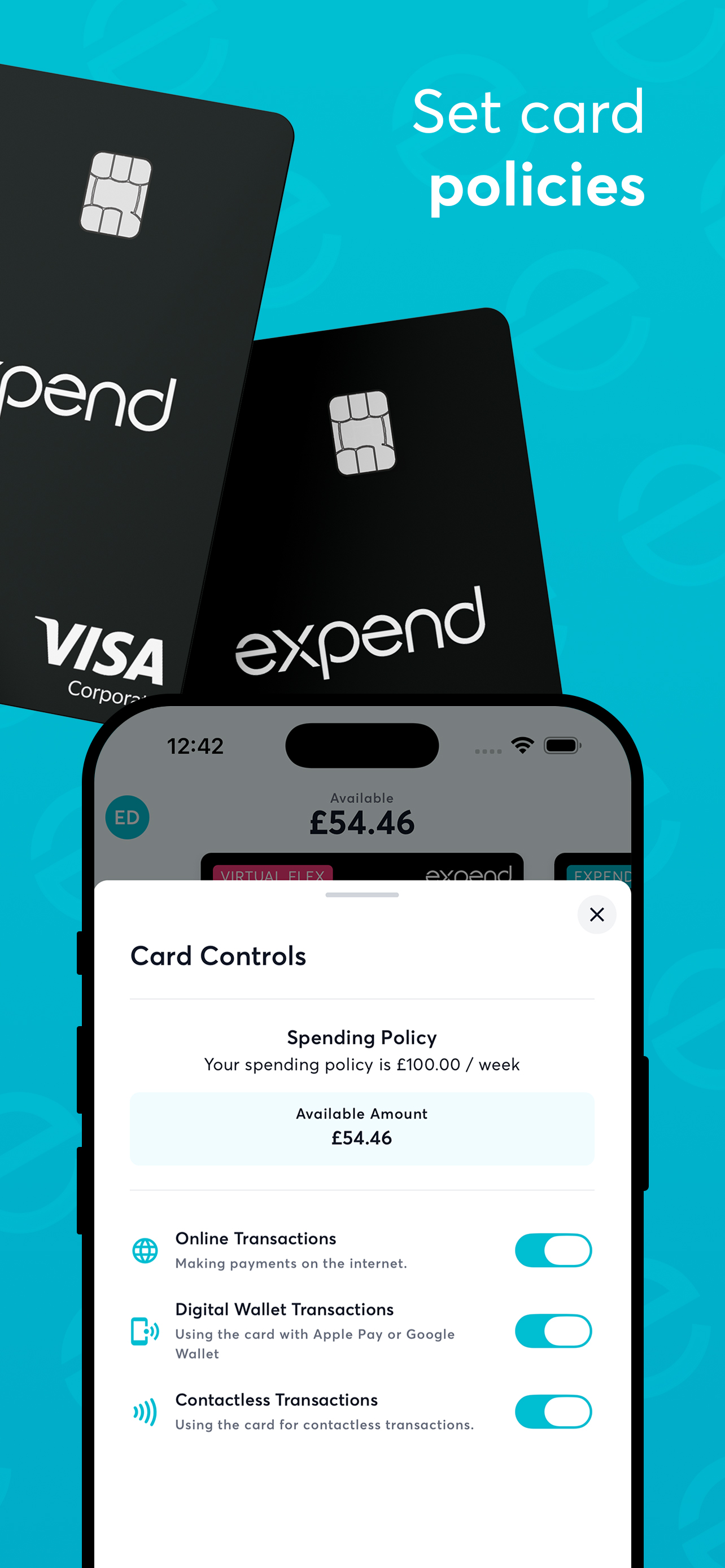 Expend - Effortless Expenses screenshot 3