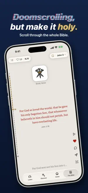 Sacred Scroll: Holy Bible App screenshot 1
