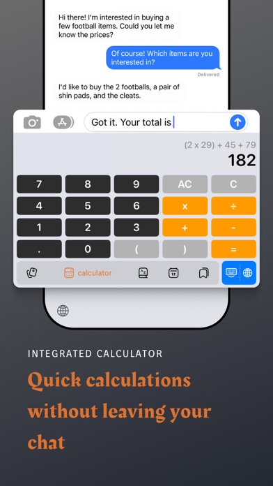 Keyboard Shortcuts: FlexiBoard Screenshot