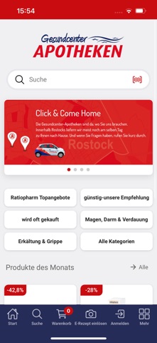 Gesundcenter screenshot