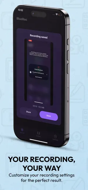 BlueRec - Screen Recorder screenshot 2