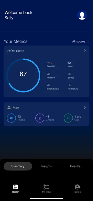 Opt Health screenshot 1