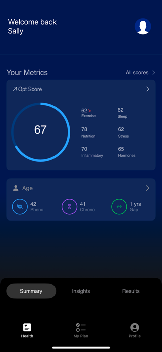 Opt Health Screenshot 1 of 5
