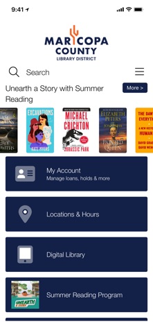 Maricopa County Library Dist. Screenshot 1 of 6