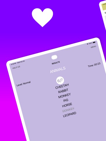 Heads Up For Kids & Family iPad screenshot