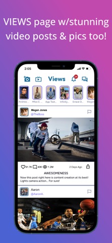 VIEWS - Create, Watch & Enjoy! Screenshot 1 of 4