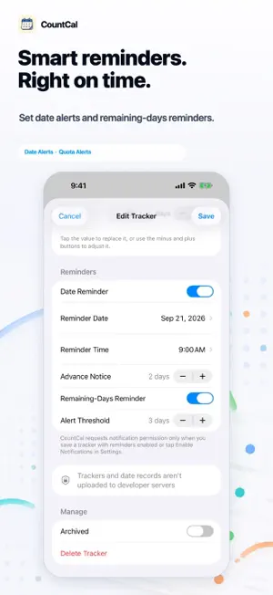 CountCal: Day Tracker screenshot 4
