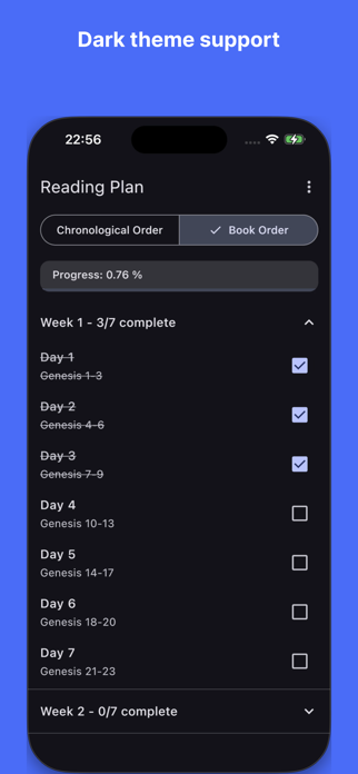Bible Planner - Reading Plans Screenshot 3 of 8