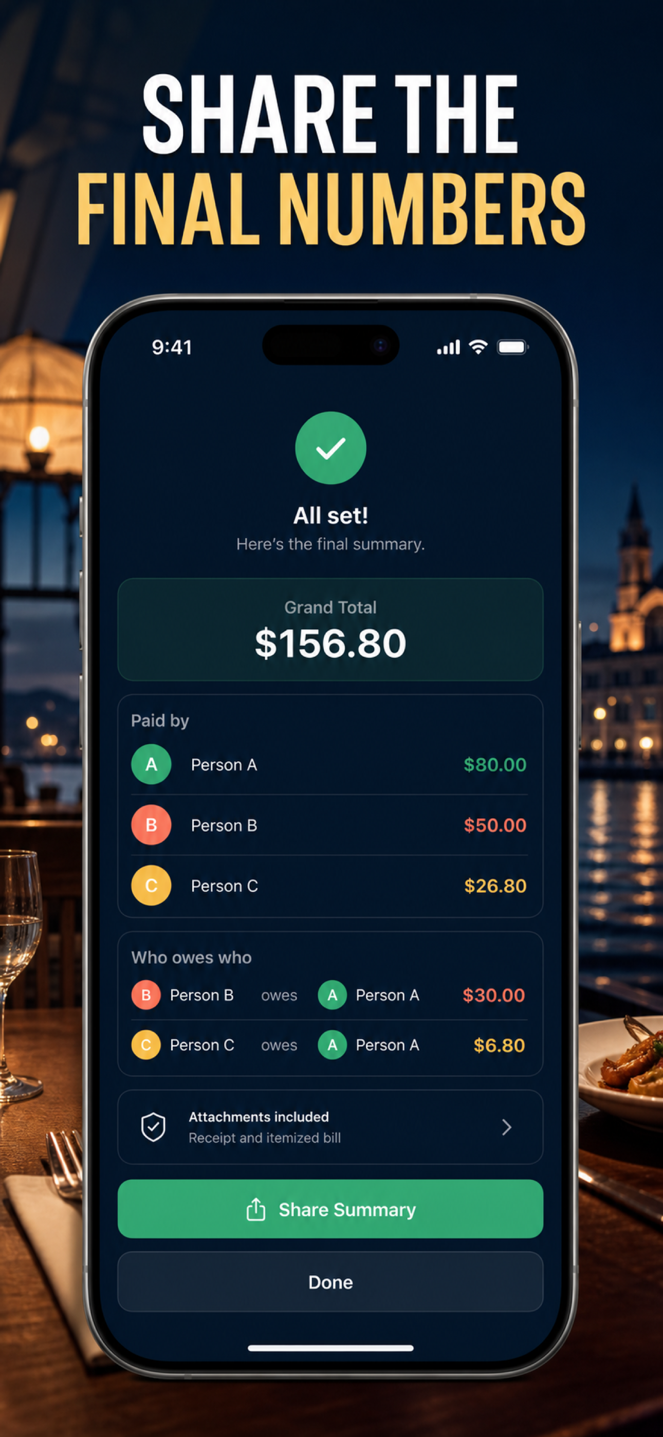 Split Bill: Group Expenses screenshot 9