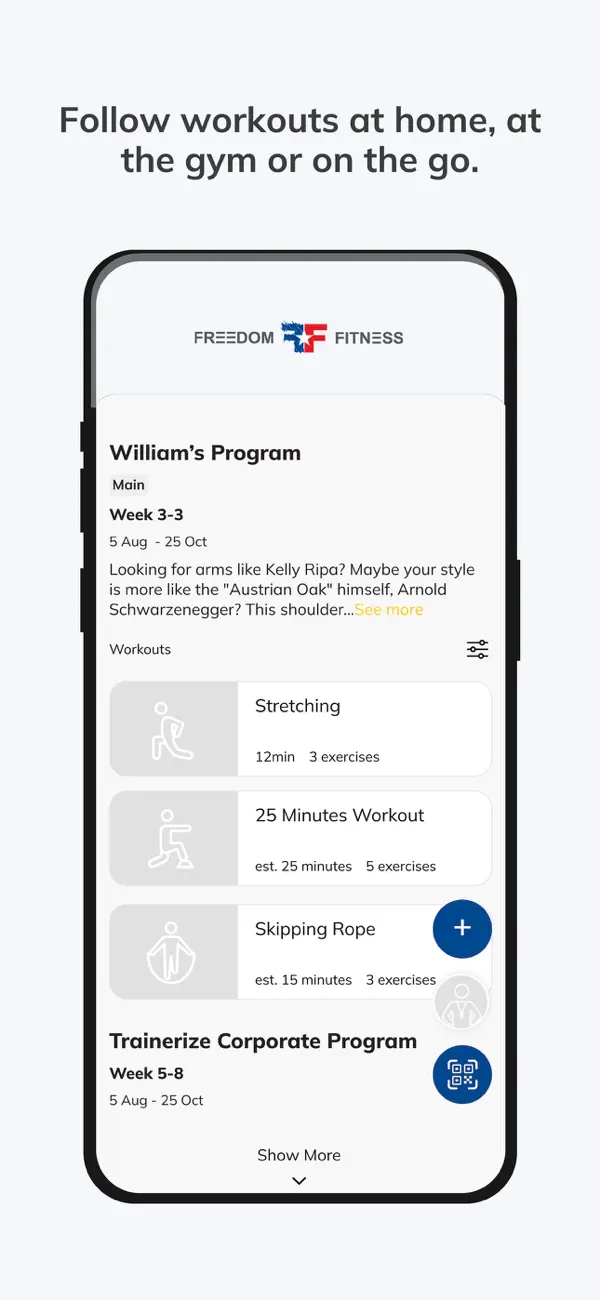 Screenshot #3 pour Freedom Fitness