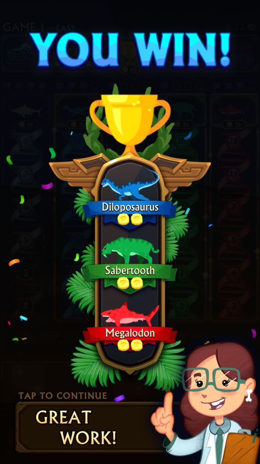 #4. Jurassico Dice (iOS) 由: Robert Wolfe
