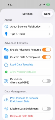 App screenshot