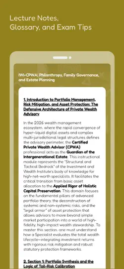 IWI Wealth Exam Prep: With AI iPhone Screenshot 5