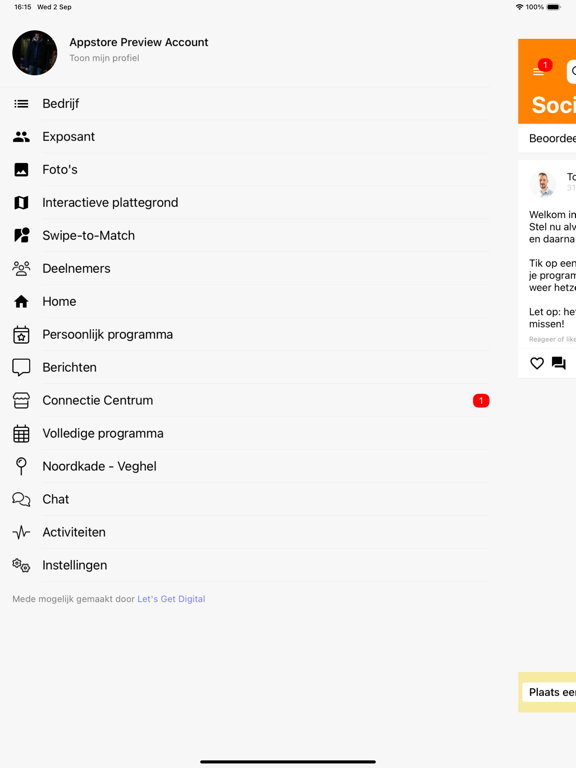 De Samenwerkers Live! iPad screenshot 4