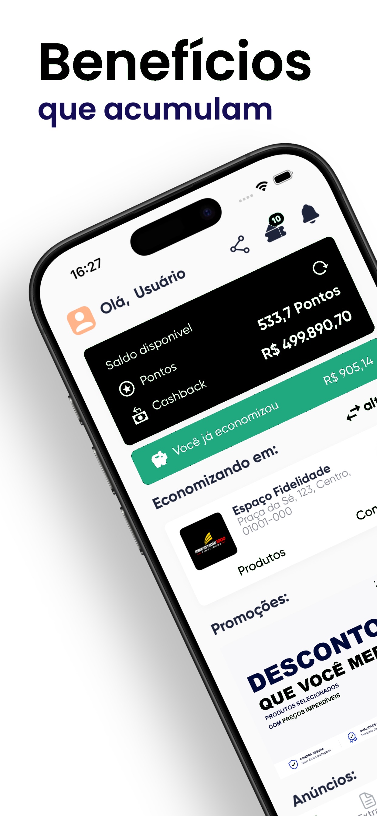 Screenshot 1 of Rede Estadão 1000 Fidelidade