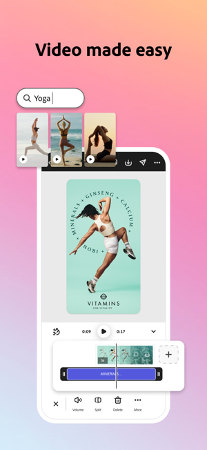 ‎Adobe Express: AI Photo, Video Screenshot