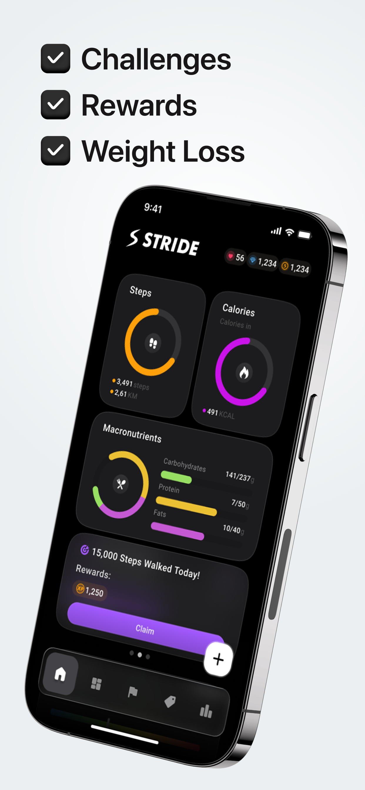 Stride AI: Weight Loss Tracker
