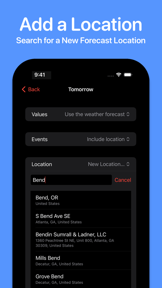 #7. Weather Events - for Calendar (macOS) 由: Dejal Systems, LLC